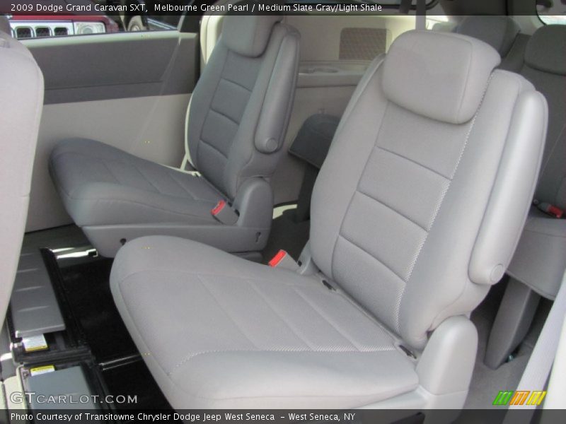 Melbourne Green Pearl / Medium Slate Gray/Light Shale 2009 Dodge Grand Caravan SXT