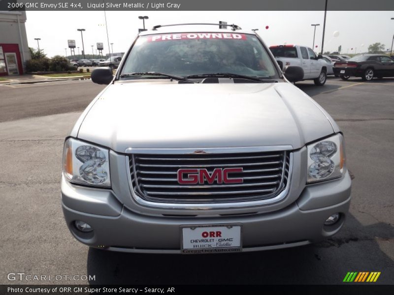 Liquid Silver Metallic / Light Gray 2006 GMC Envoy SLE 4x4