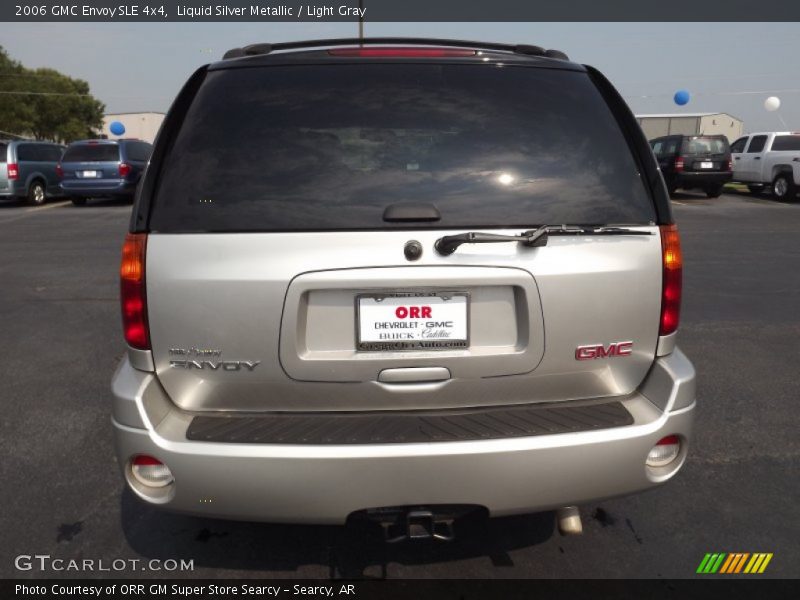 Liquid Silver Metallic / Light Gray 2006 GMC Envoy SLE 4x4