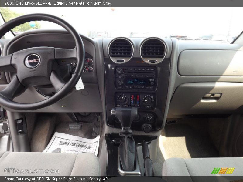 Liquid Silver Metallic / Light Gray 2006 GMC Envoy SLE 4x4