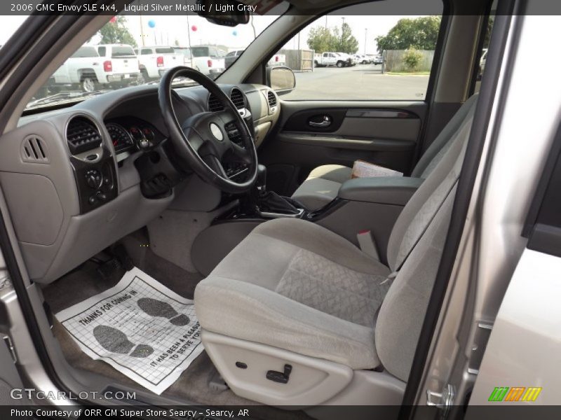 Liquid Silver Metallic / Light Gray 2006 GMC Envoy SLE 4x4