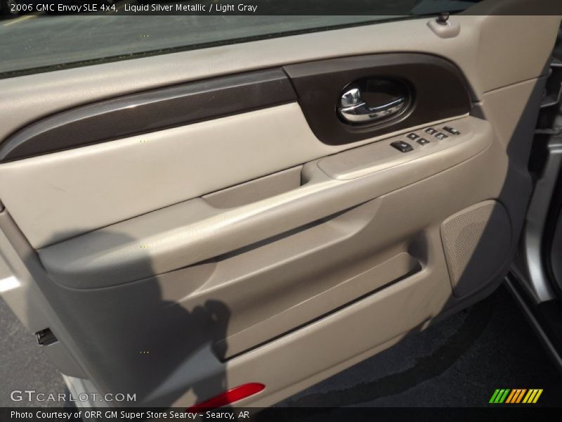 Liquid Silver Metallic / Light Gray 2006 GMC Envoy SLE 4x4