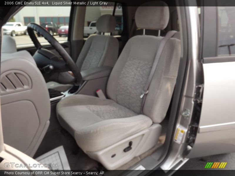 Liquid Silver Metallic / Light Gray 2006 GMC Envoy SLE 4x4
