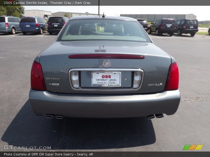 Thunder Gray / Dark Gray 2005 Cadillac DeVille Sedan