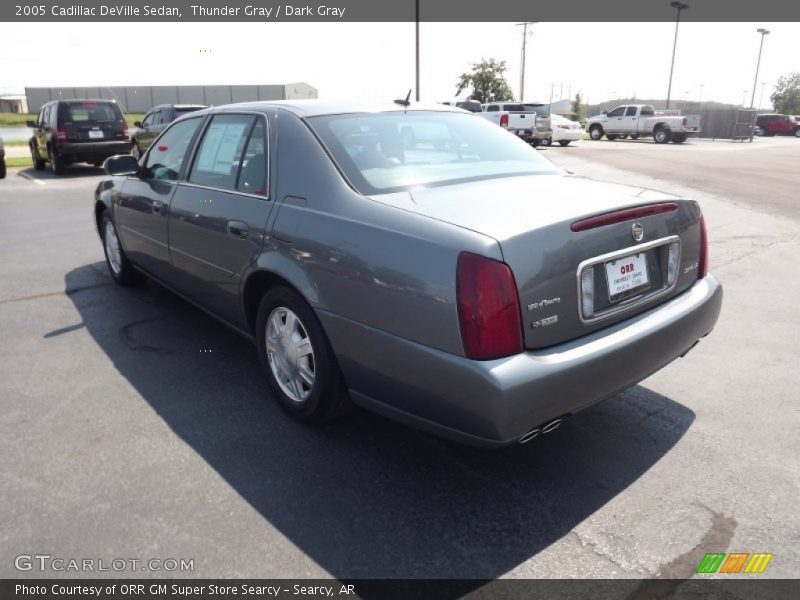 Thunder Gray / Dark Gray 2005 Cadillac DeVille Sedan