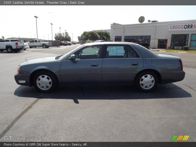 Thunder Gray / Dark Gray 2005 Cadillac DeVille Sedan