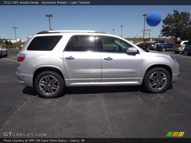 Quicksilver Metallic / Light Titanium 2012 GMC Acadia Denali