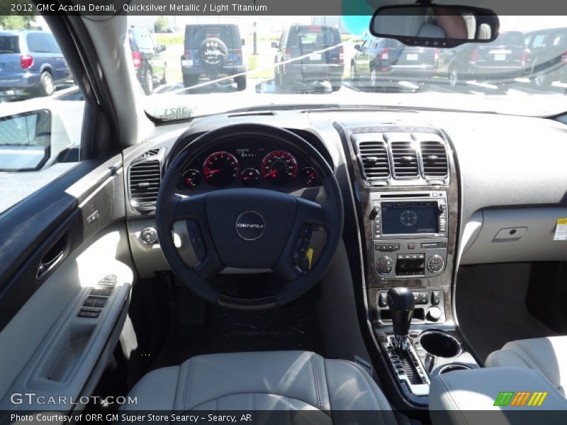 Quicksilver Metallic / Light Titanium 2012 GMC Acadia Denali