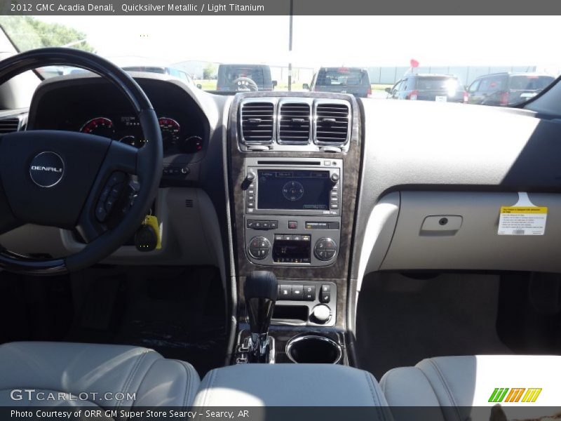 Quicksilver Metallic / Light Titanium 2012 GMC Acadia Denali