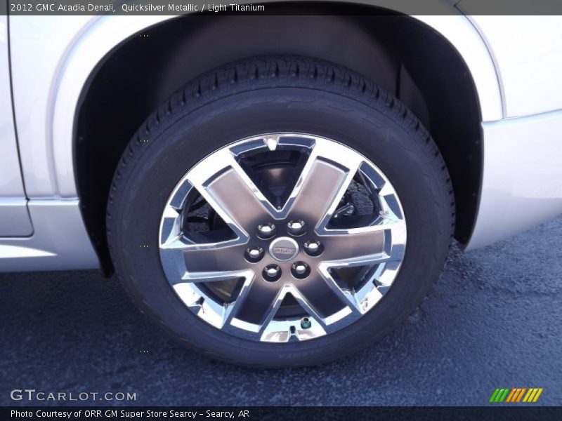 Quicksilver Metallic / Light Titanium 2012 GMC Acadia Denali