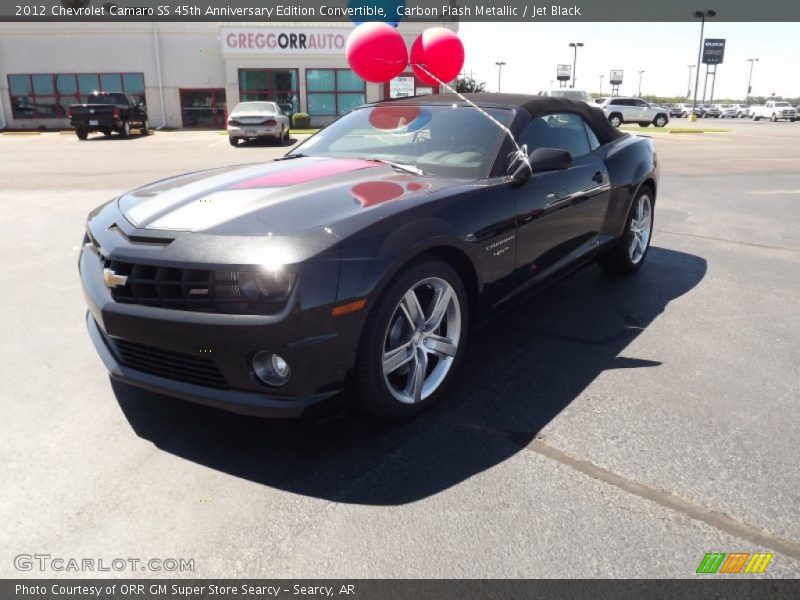 Carbon Flash Metallic / Jet Black 2012 Chevrolet Camaro SS 45th Anniversary Edition Convertible