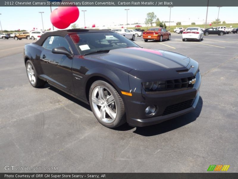Carbon Flash Metallic / Jet Black 2012 Chevrolet Camaro SS 45th Anniversary Edition Convertible