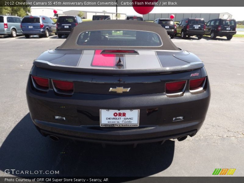 Carbon Flash Metallic / Jet Black 2012 Chevrolet Camaro SS 45th Anniversary Edition Convertible