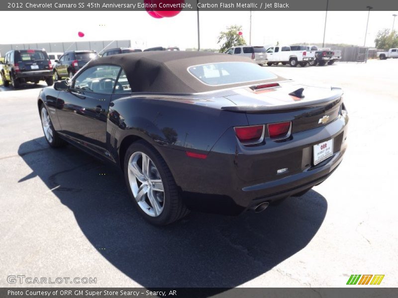 Carbon Flash Metallic / Jet Black 2012 Chevrolet Camaro SS 45th Anniversary Edition Convertible