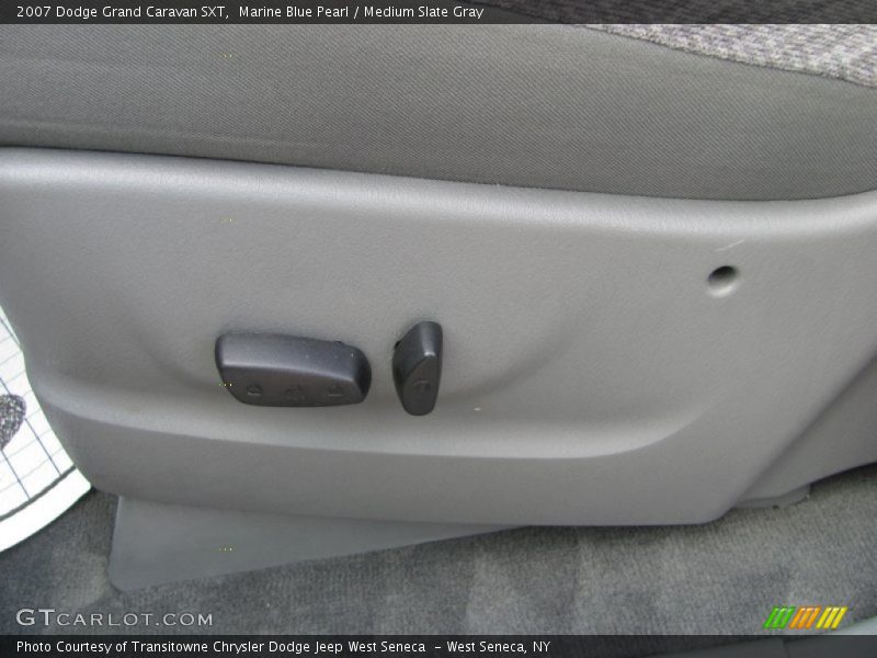 Marine Blue Pearl / Medium Slate Gray 2007 Dodge Grand Caravan SXT