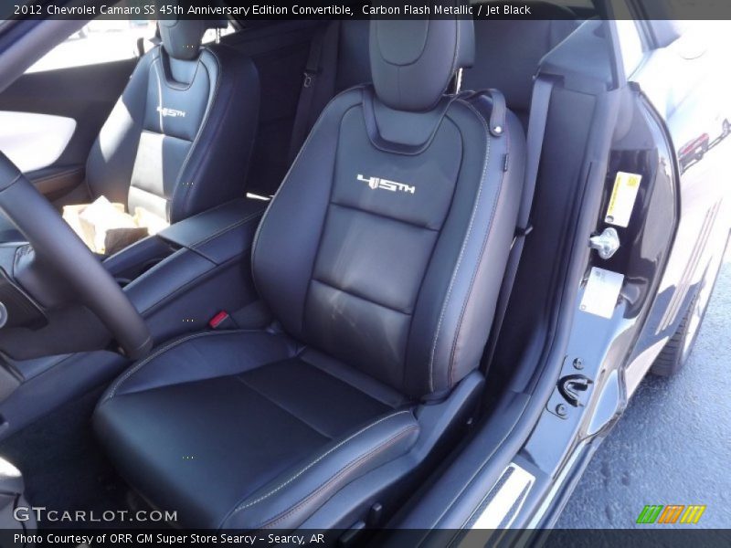  2012 Camaro SS 45th Anniversary Edition Convertible Jet Black Interior