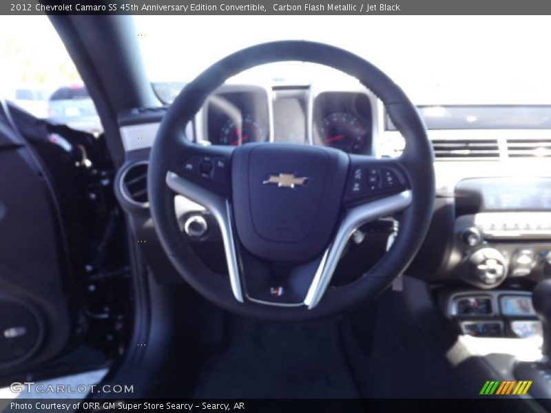 Carbon Flash Metallic / Jet Black 2012 Chevrolet Camaro SS 45th Anniversary Edition Convertible