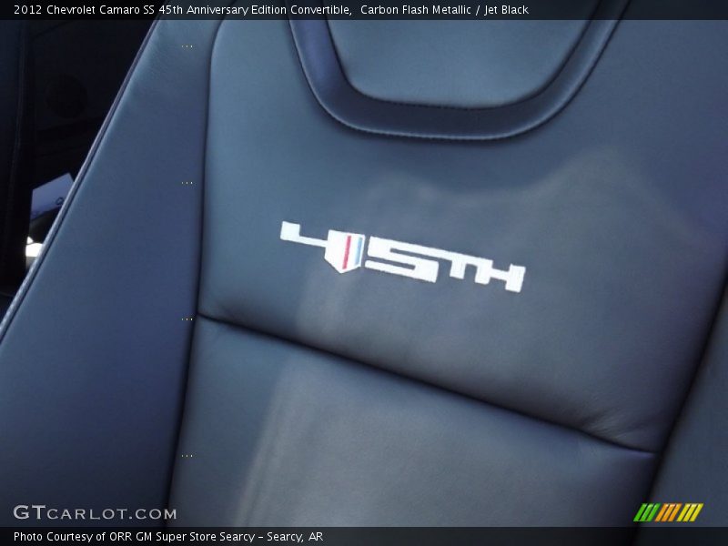  2012 Camaro SS 45th Anniversary Edition Convertible Logo