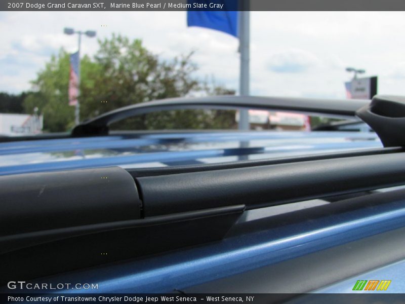 Marine Blue Pearl / Medium Slate Gray 2007 Dodge Grand Caravan SXT