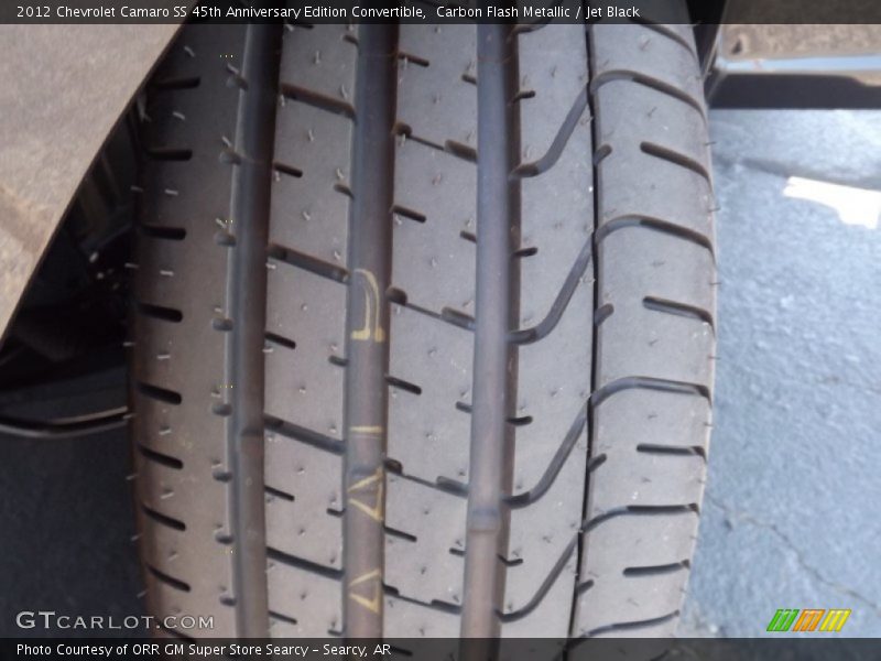 Carbon Flash Metallic / Jet Black 2012 Chevrolet Camaro SS 45th Anniversary Edition Convertible