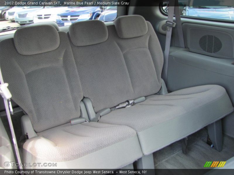 Marine Blue Pearl / Medium Slate Gray 2007 Dodge Grand Caravan SXT