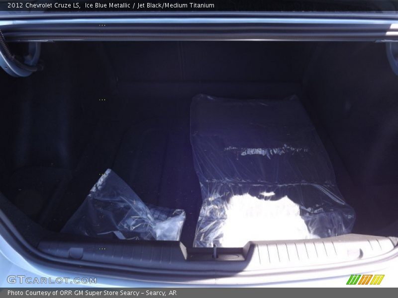 Ice Blue Metallic / Jet Black/Medium Titanium 2012 Chevrolet Cruze LS