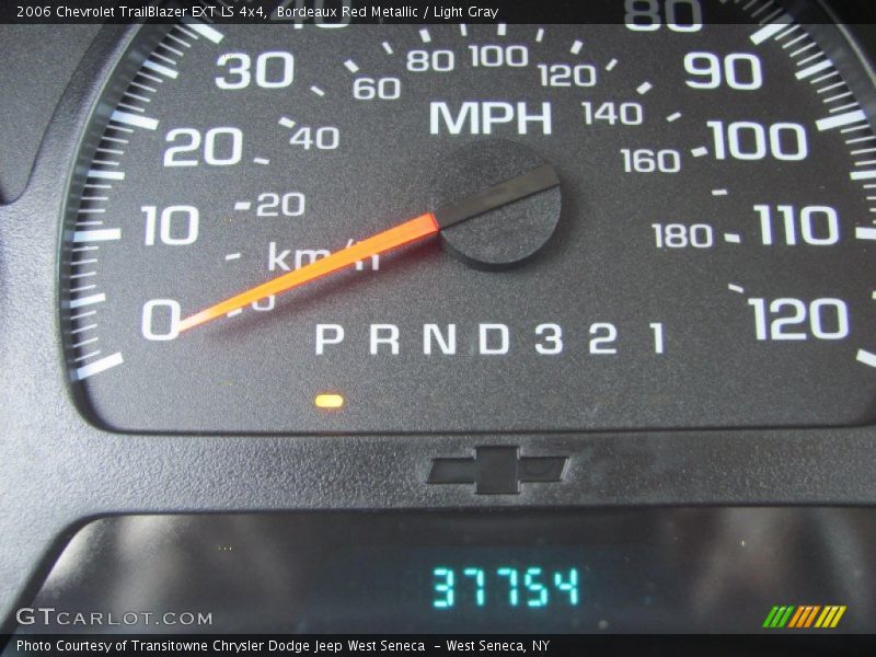 Bordeaux Red Metallic / Light Gray 2006 Chevrolet TrailBlazer EXT LS 4x4