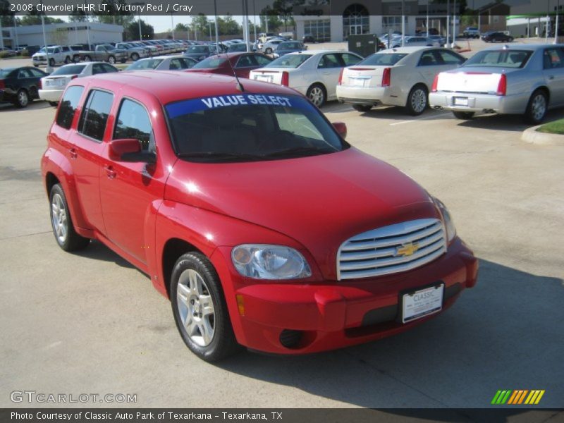 Victory Red / Gray 2008 Chevrolet HHR LT