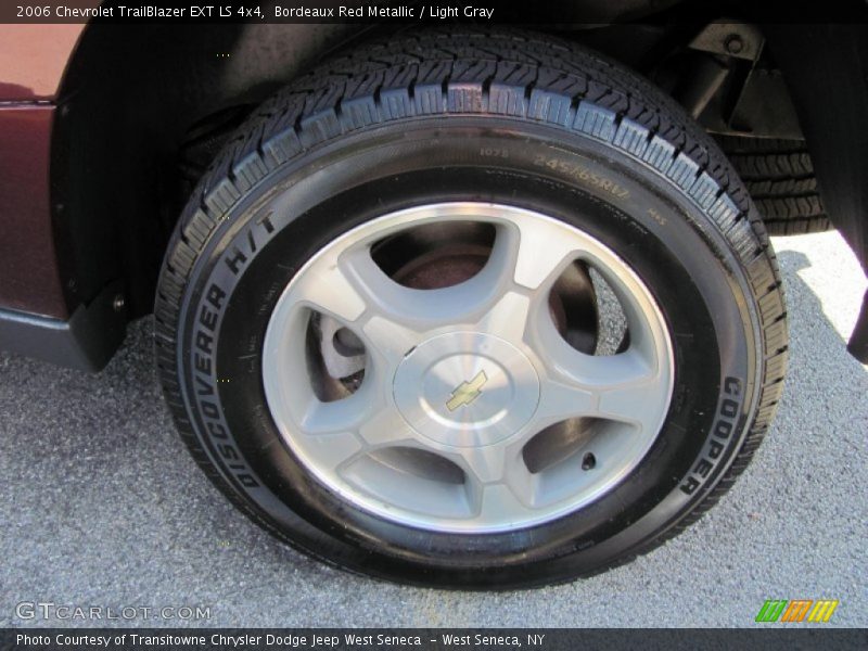 Bordeaux Red Metallic / Light Gray 2006 Chevrolet TrailBlazer EXT LS 4x4