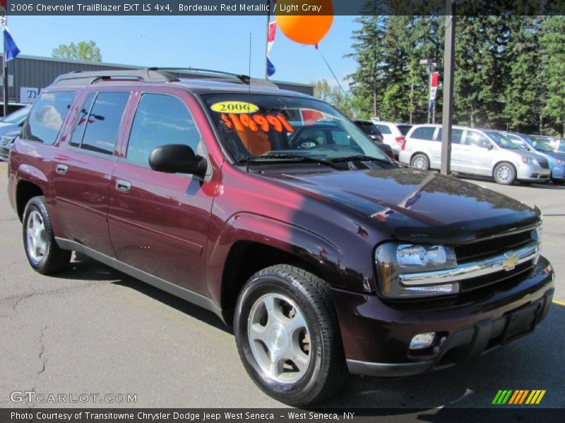 Bordeaux Red Metallic / Light Gray 2006 Chevrolet TrailBlazer EXT LS 4x4