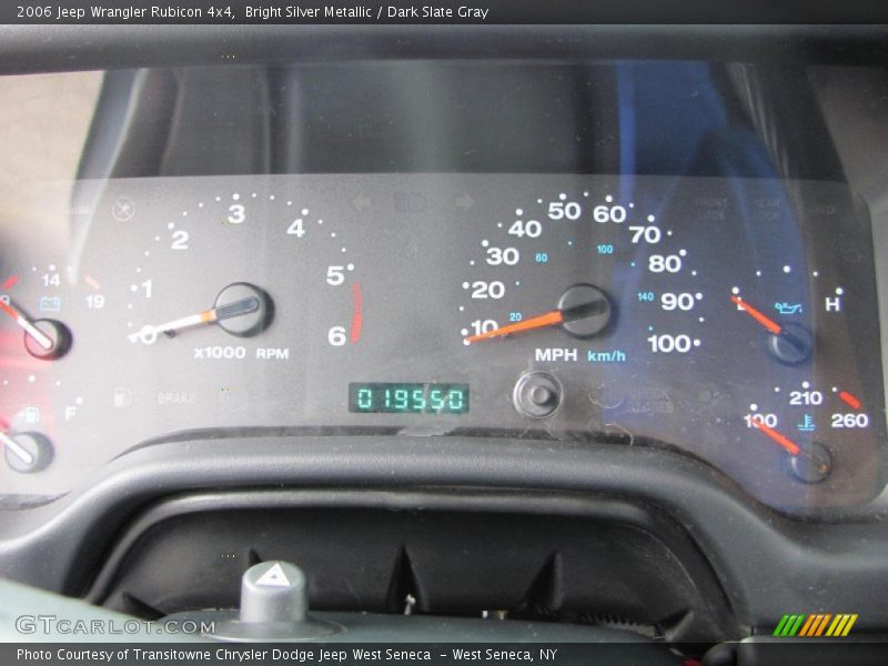  2006 Wrangler Rubicon 4x4 Rubicon 4x4 Gauges