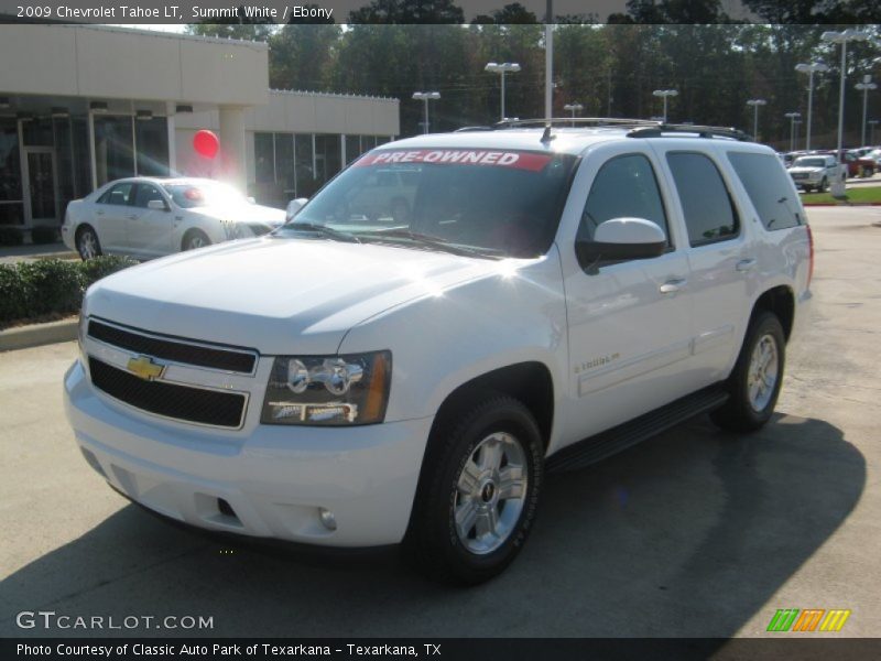 Summit White / Ebony 2009 Chevrolet Tahoe LT