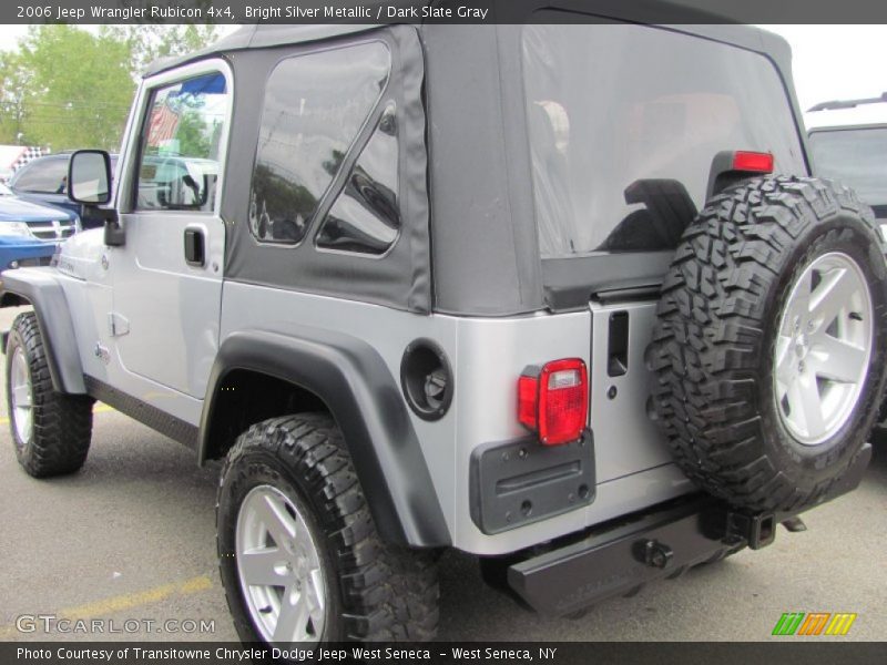 Bright Silver Metallic / Dark Slate Gray 2006 Jeep Wrangler Rubicon 4x4
