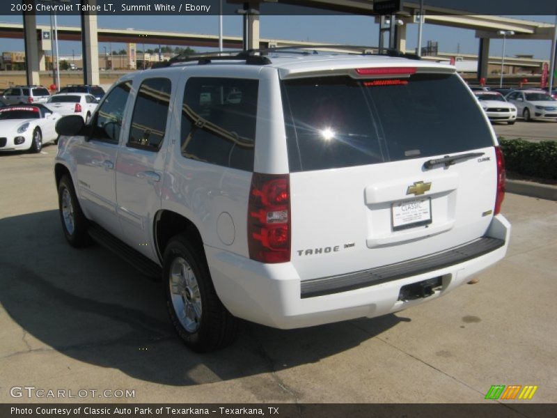 Summit White / Ebony 2009 Chevrolet Tahoe LT