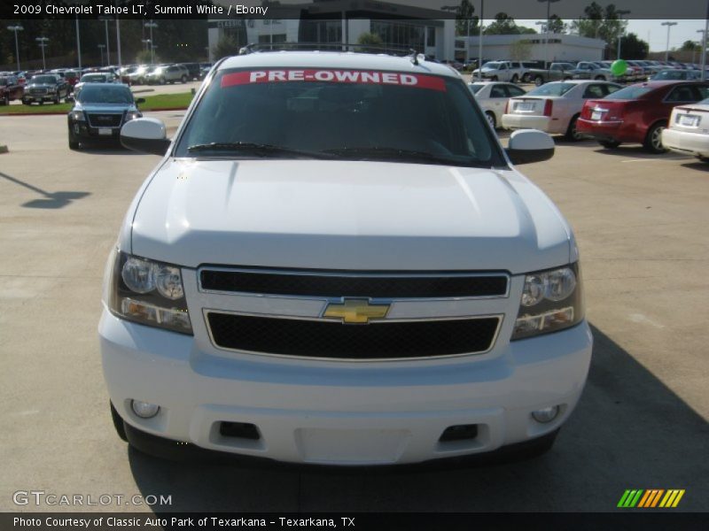 Summit White / Ebony 2009 Chevrolet Tahoe LT