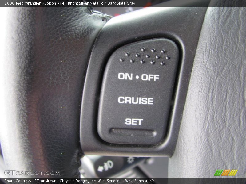 Controls of 2006 Wrangler Rubicon 4x4
