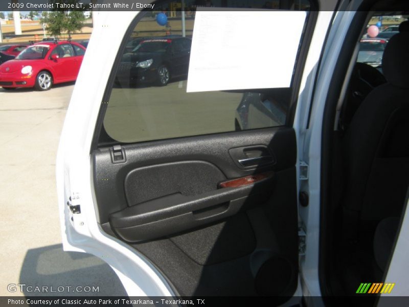 Summit White / Ebony 2009 Chevrolet Tahoe LT