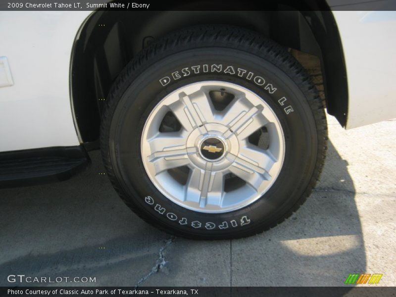 Summit White / Ebony 2009 Chevrolet Tahoe LT