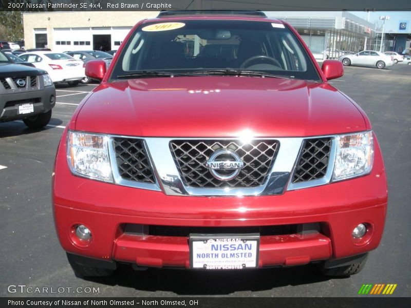 Red Brawn / Graphite 2007 Nissan Pathfinder SE 4x4