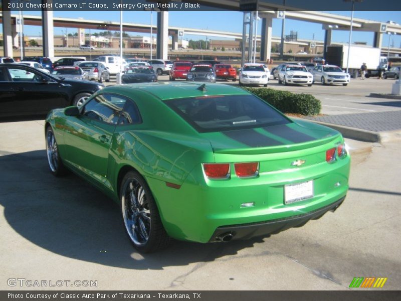 Synergy Green Metallic / Black 2010 Chevrolet Camaro LT Coupe