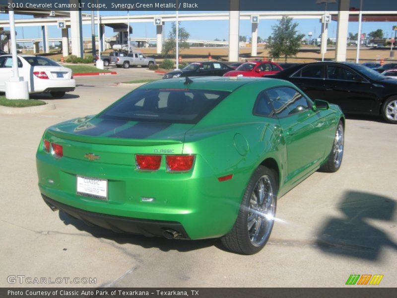 Synergy Green Metallic / Black 2010 Chevrolet Camaro LT Coupe