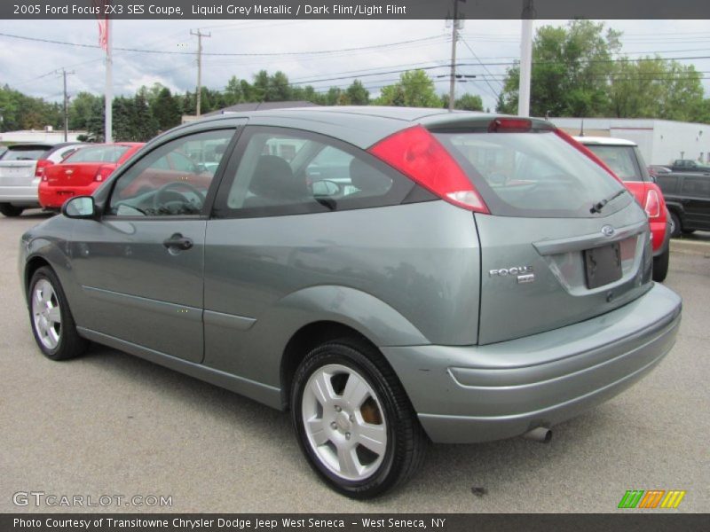 Liquid Grey Metallic / Dark Flint/Light Flint 2005 Ford Focus ZX3 SES Coupe