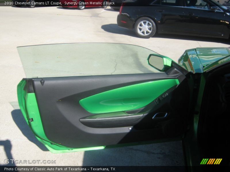 Synergy Green Metallic / Black 2010 Chevrolet Camaro LT Coupe