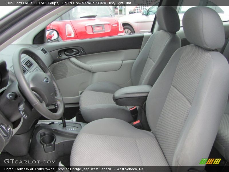 Liquid Grey Metallic / Dark Flint/Light Flint 2005 Ford Focus ZX3 SES Coupe