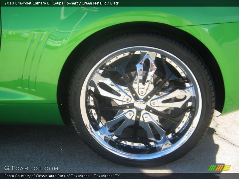Synergy Green Metallic / Black 2010 Chevrolet Camaro LT Coupe