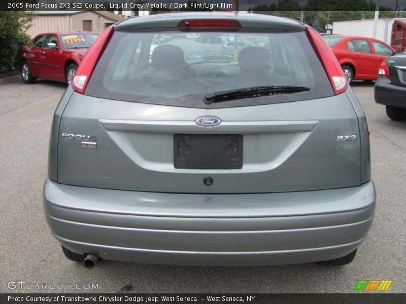 Liquid Grey Metallic / Dark Flint/Light Flint 2005 Ford Focus ZX3 SES Coupe