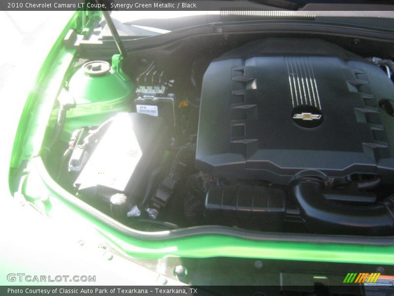 Synergy Green Metallic / Black 2010 Chevrolet Camaro LT Coupe
