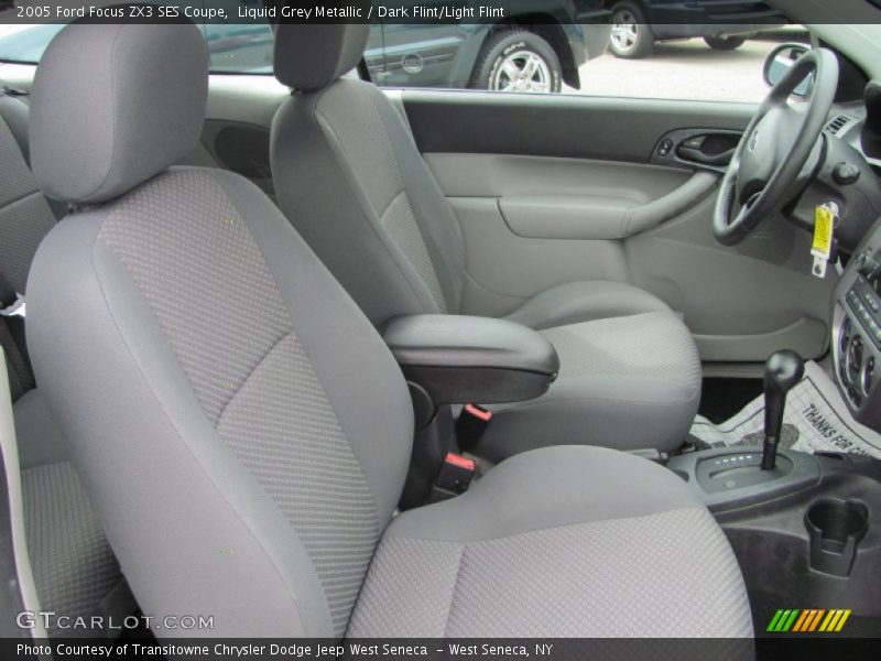 Liquid Grey Metallic / Dark Flint/Light Flint 2005 Ford Focus ZX3 SES Coupe