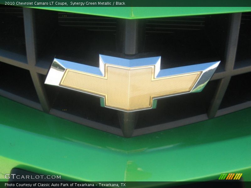 Synergy Green Metallic / Black 2010 Chevrolet Camaro LT Coupe