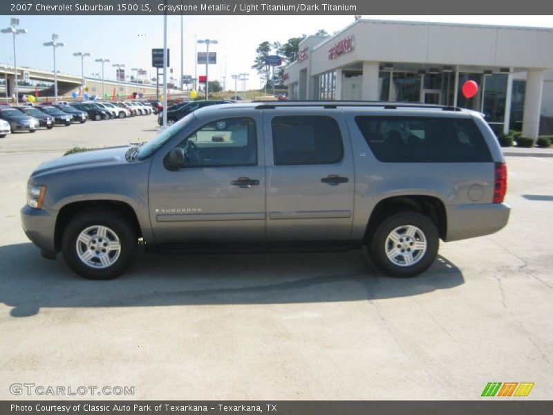 Graystone Metallic / Light Titanium/Dark Titanium 2007 Chevrolet Suburban 1500 LS